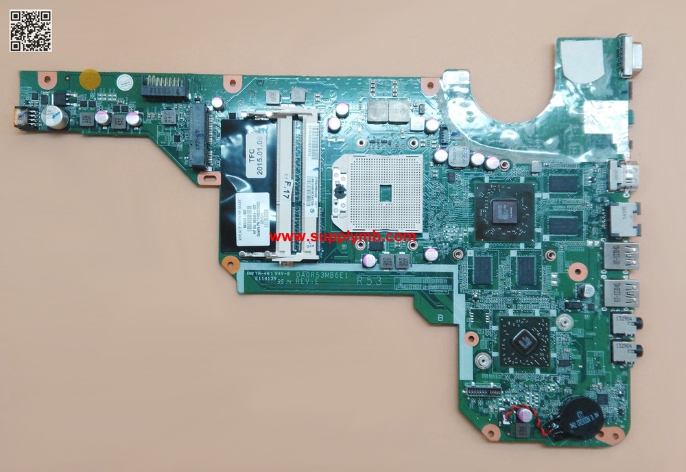 HP Pavilion G4 G6 G7 DA0R53MB6E1 R53 Rev E Conversion Discrete To UMA