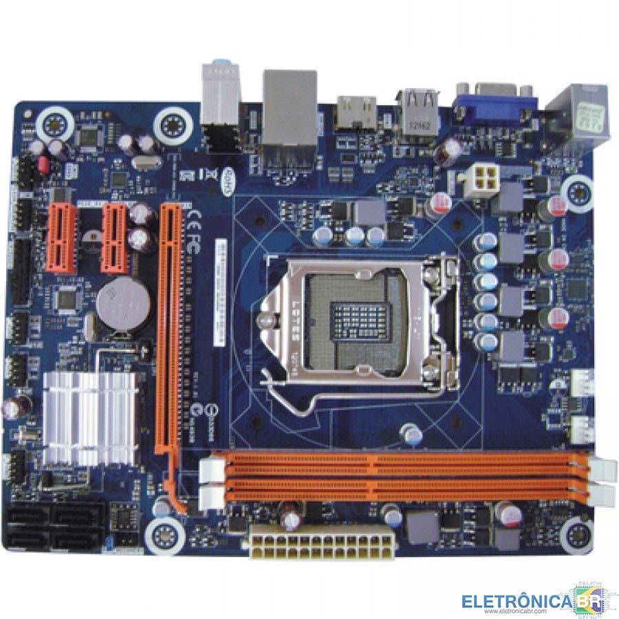 PcWare IPMH61P1 Não Liga Motherboards PCs All in One Cia