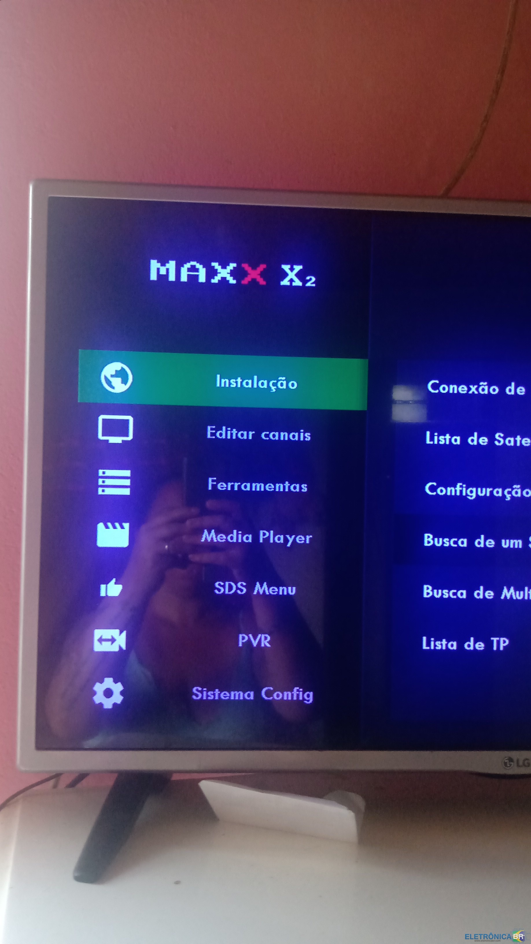 Recovery Cinebox fantasia Maxx 2 Receptores de TV EletrônicaBR