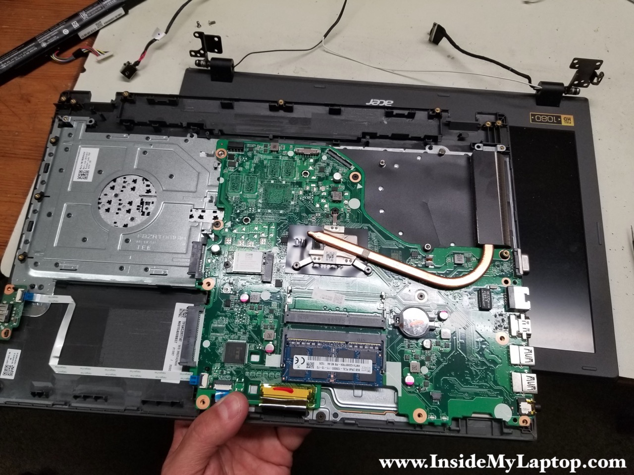 Desmontando Acer Aspire E 15 E5 573 77s3 Desmontagens De Notebooks Smartphones E Etc 5279