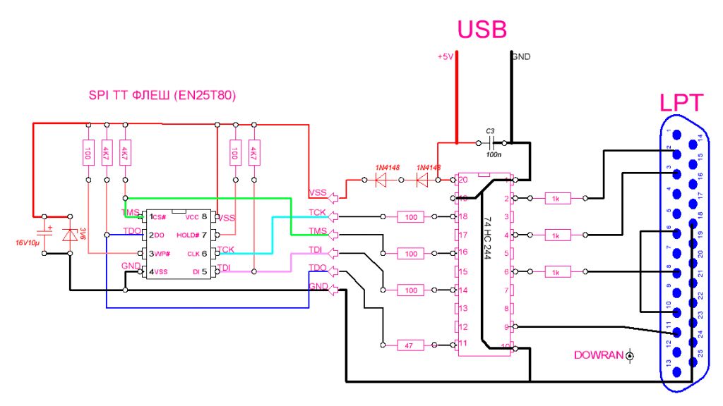 Gd25q80pcp схема включения