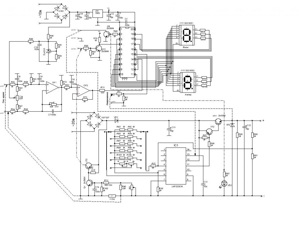 Yaxun ps 1502dd схема