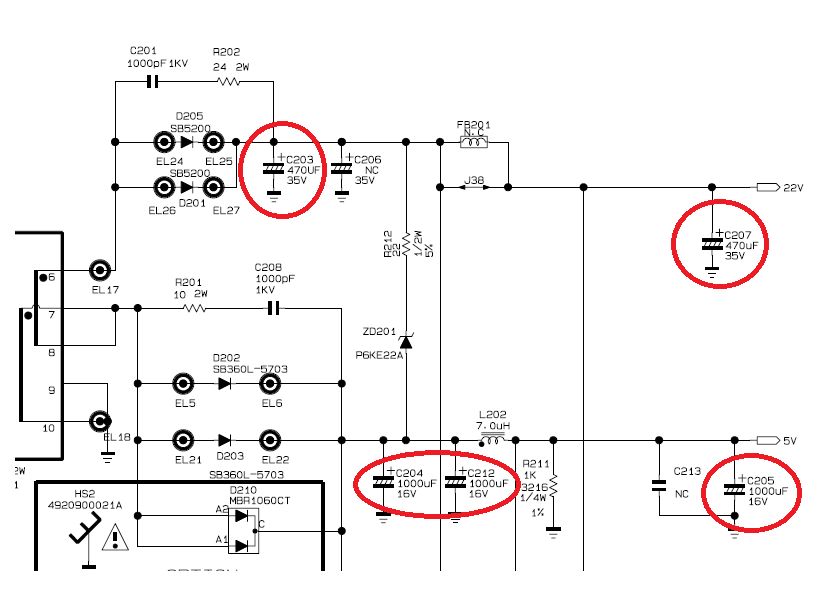 Lg flatron w2043s схема