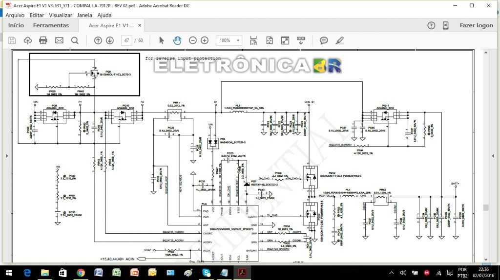 Acer la 791 схема