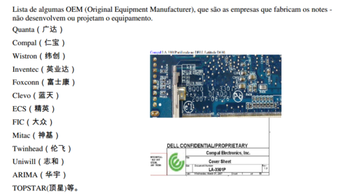 Mais informações sobre "Identificação de placas mãe de notebook"