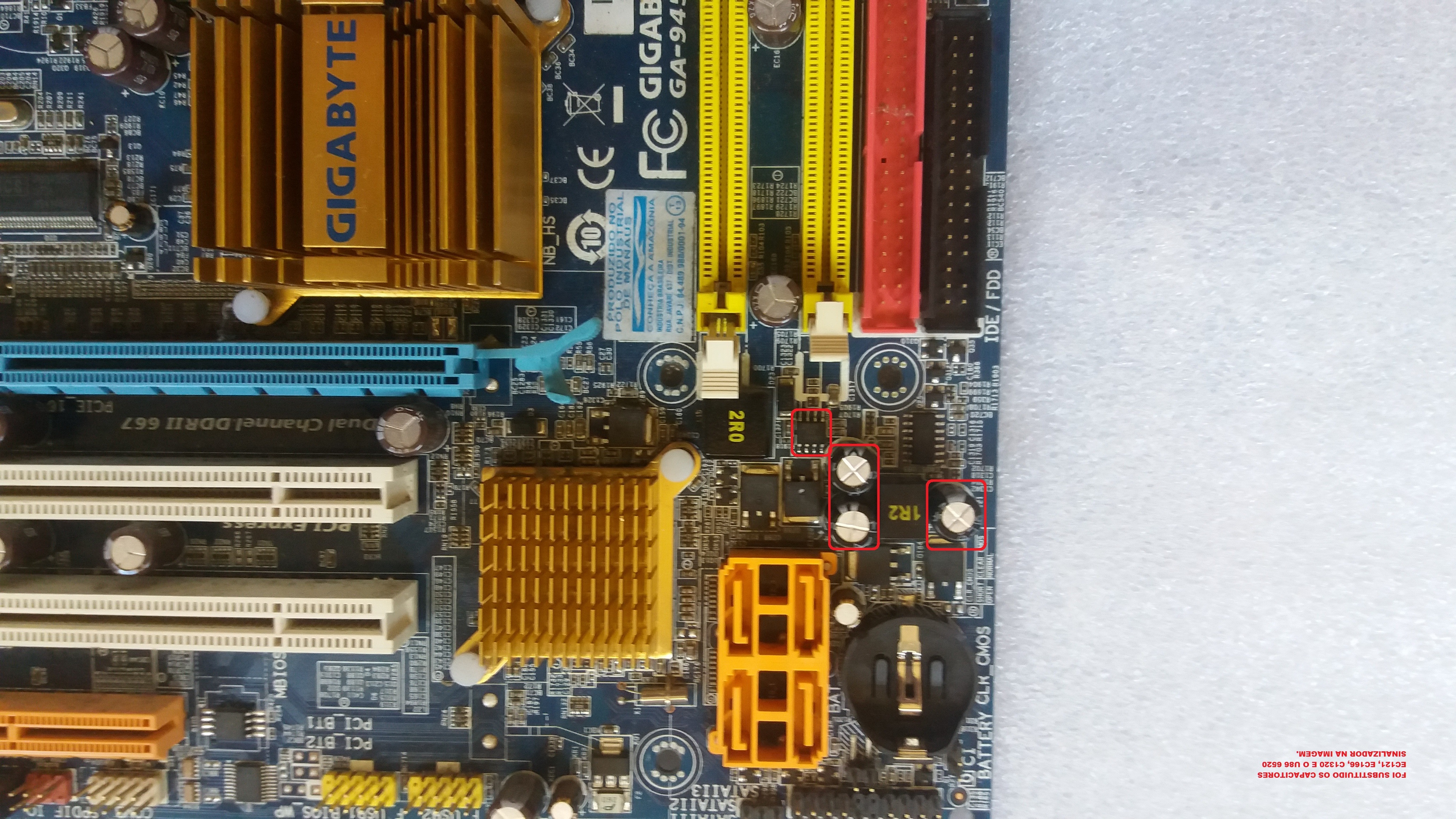 Ga 945gcmx s2 перепрошить bios f6i