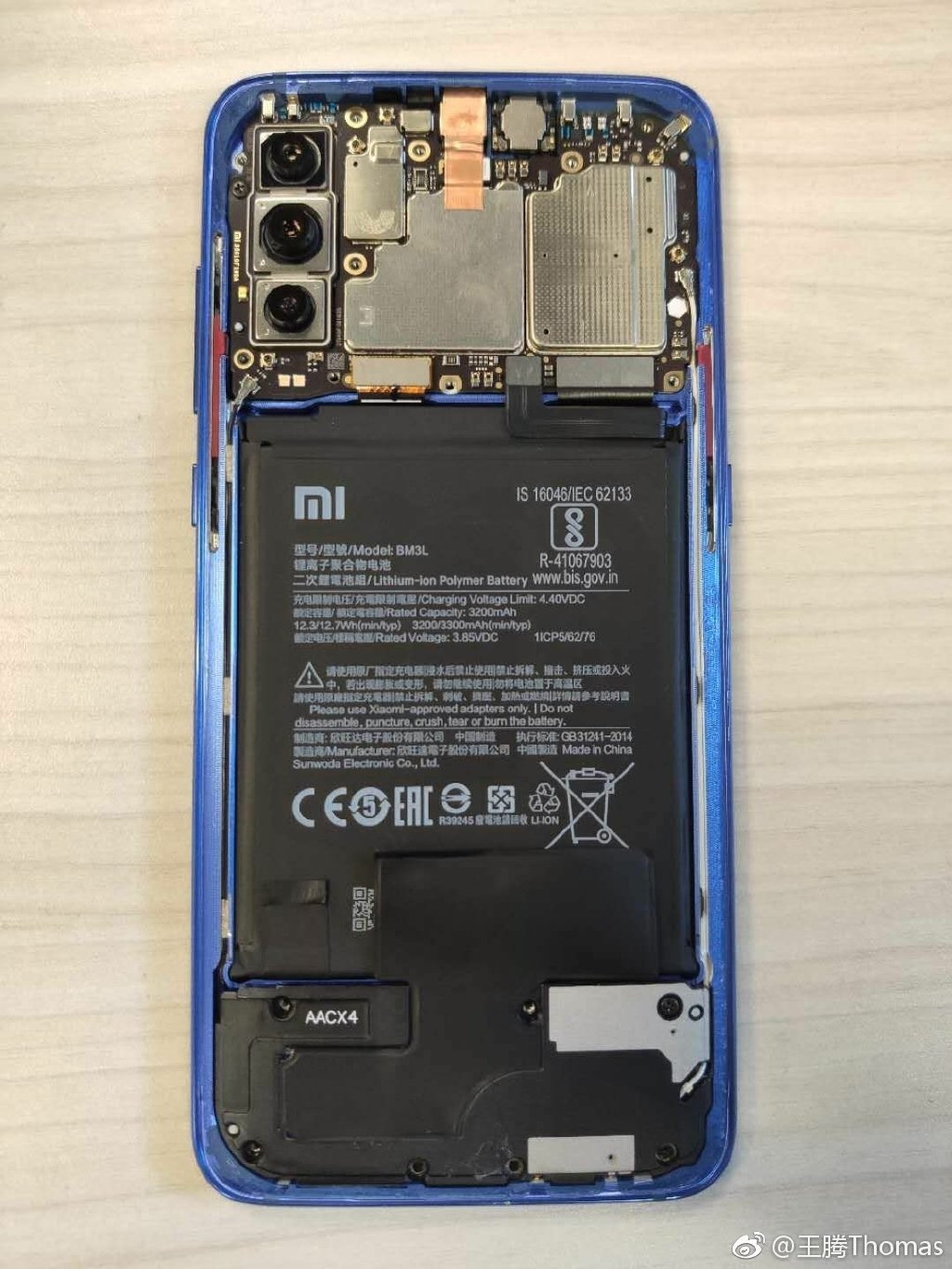 Placa NFC / Carregador Indução Xiaomi Mi 9