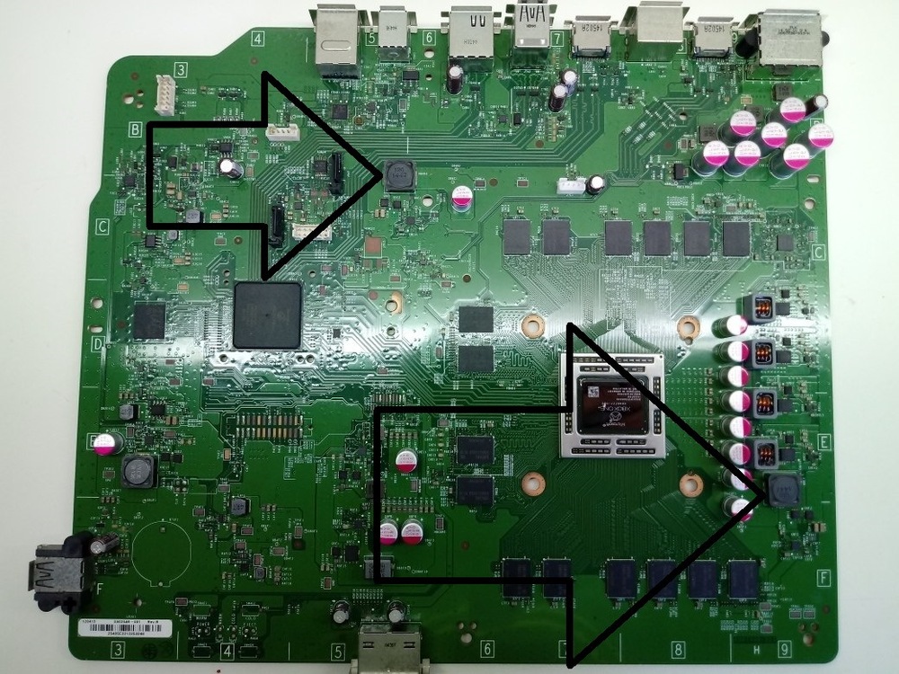 Xbox One S / Placa 073114 / Liga e Desliga Vídeo Games
