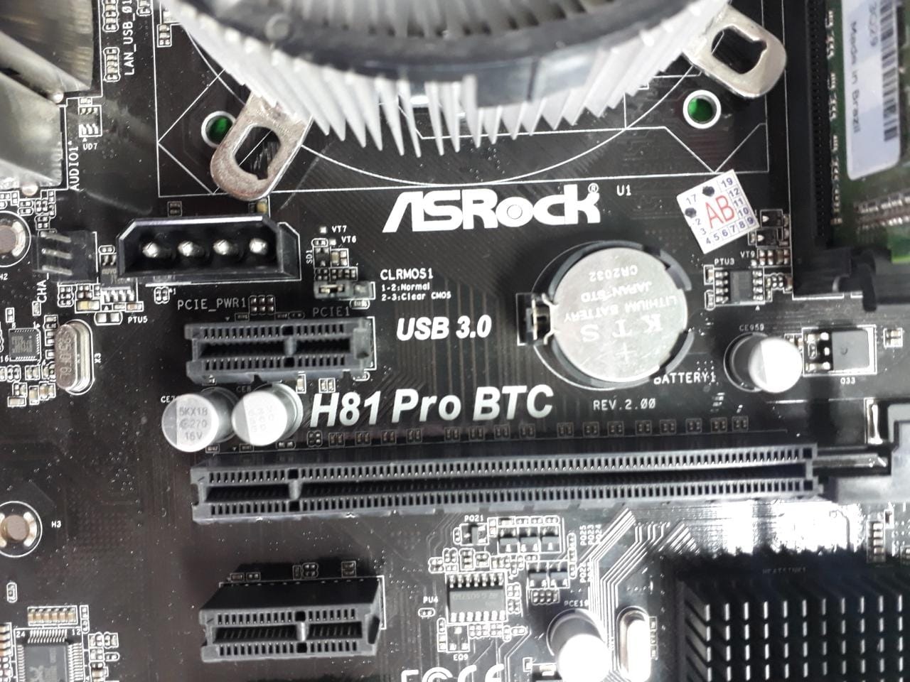 Asrock h81 pro btc подключение