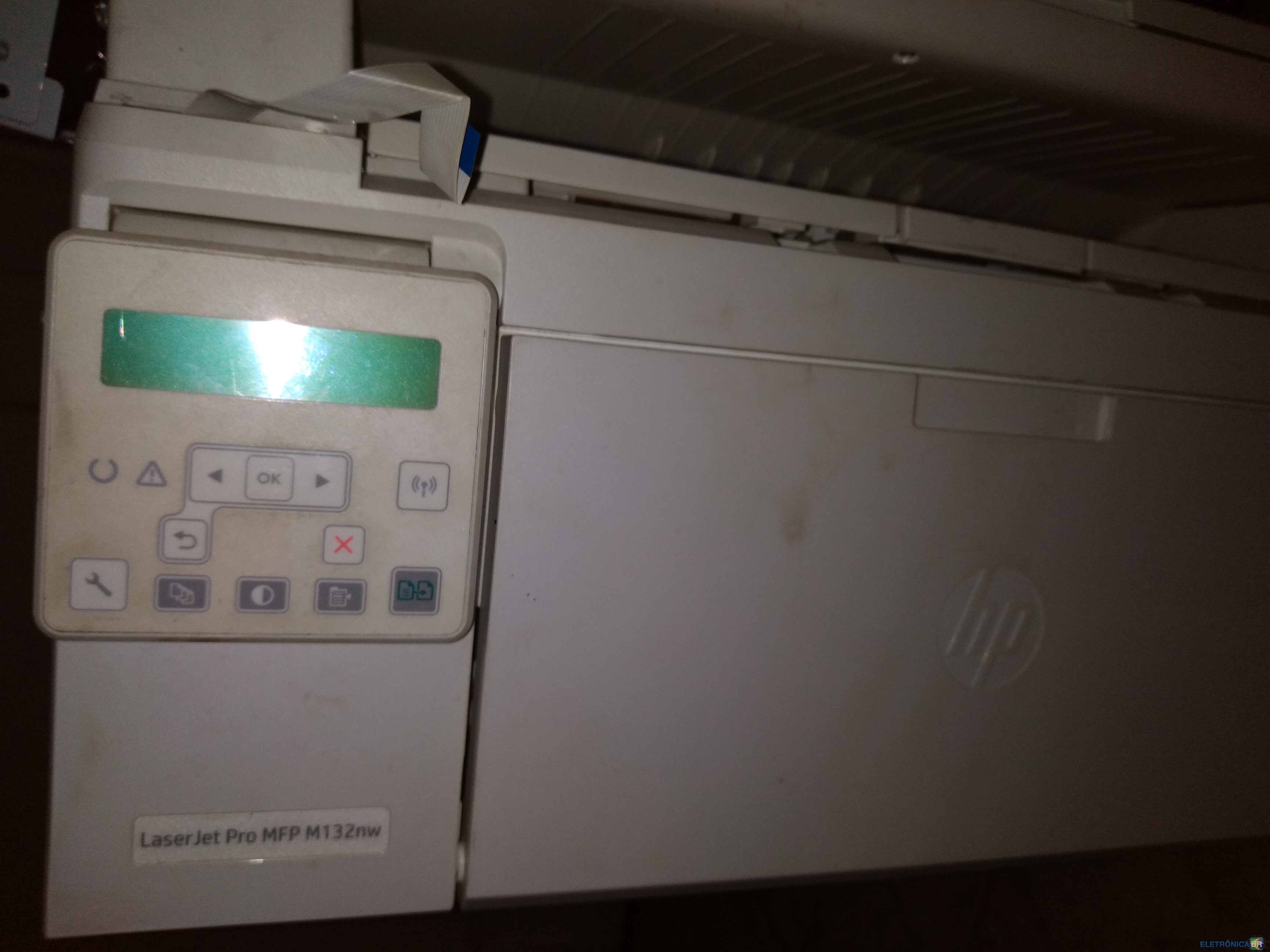 Hp mfp m132nw не видит картридж