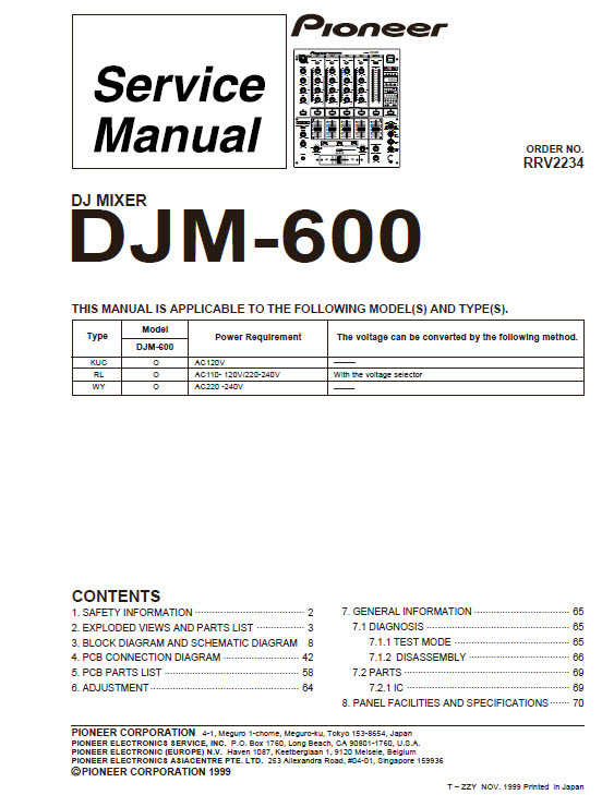 PIONEER DJM-600