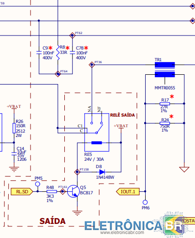SMS Power Vision NG uPV2200s [PCIV0200-41] - Ligando mas sem corrente na saída e sem reconhecer bateria