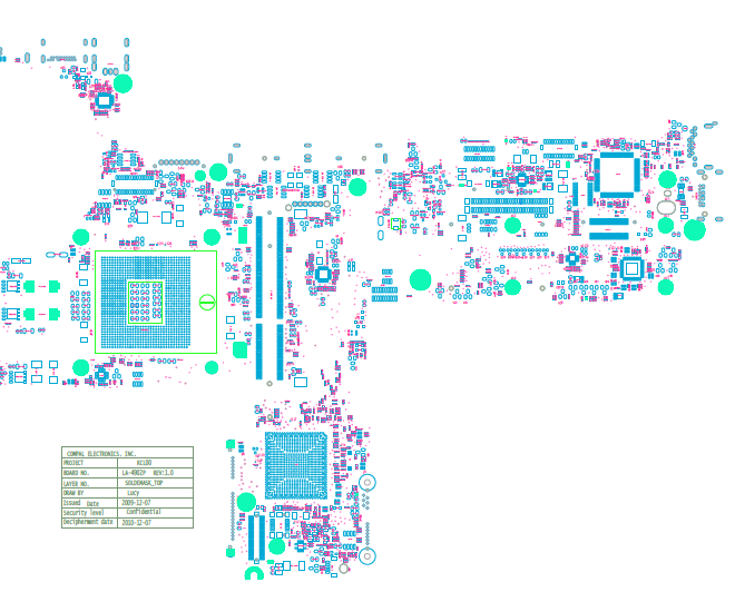 Compal LA-4902P KCL00 Cartier UMA REV 1.0 - Layer Silcscreen (.PDF)