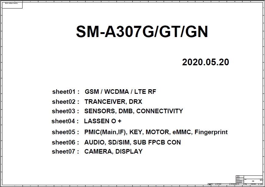 SAMSUNG SM-A307G SM-A307GT SM-A307GN MB A30 - Samsung Galaxy A30s