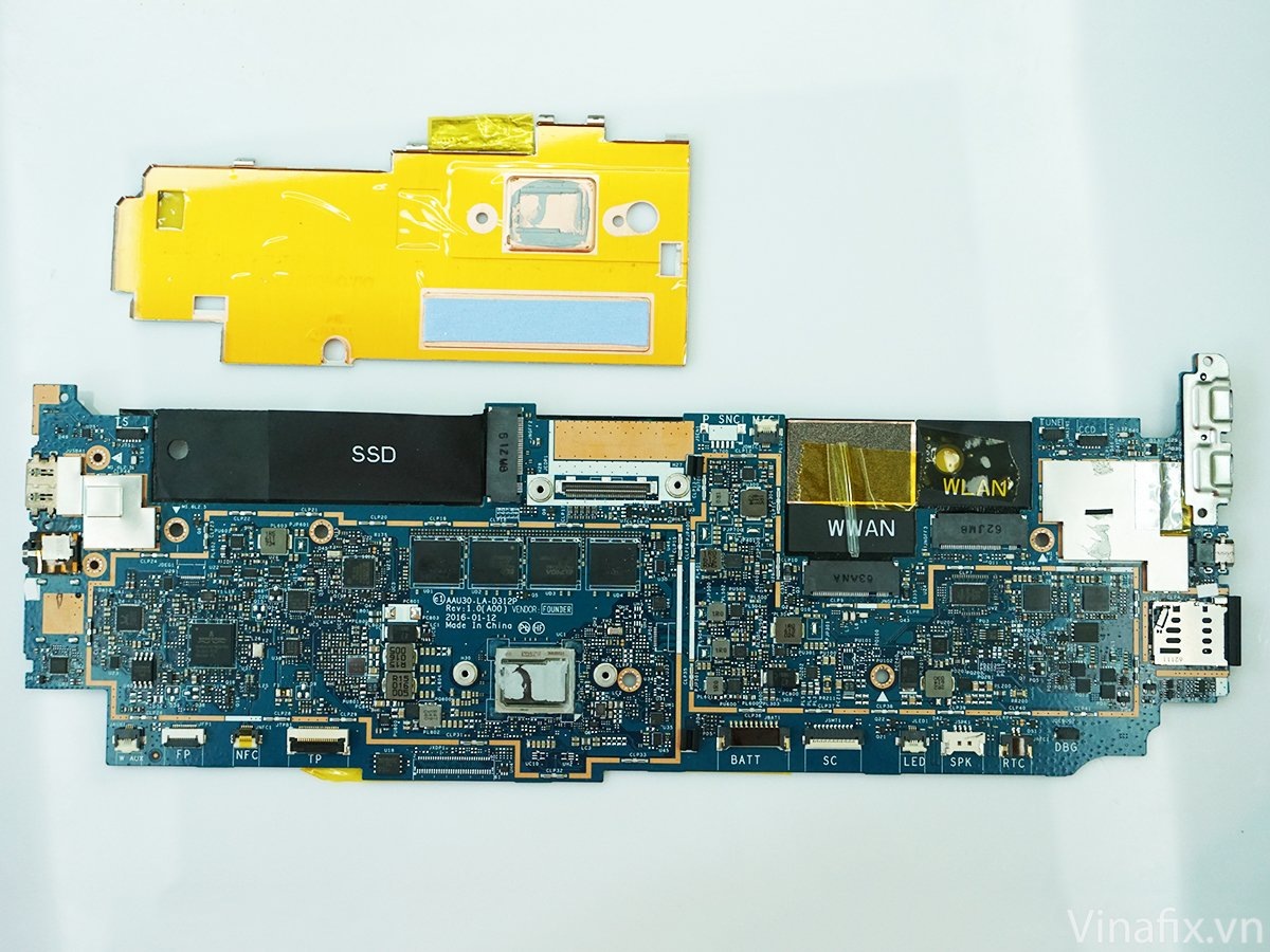 Dell Latitude 7370 aau30 la-d312p boardview