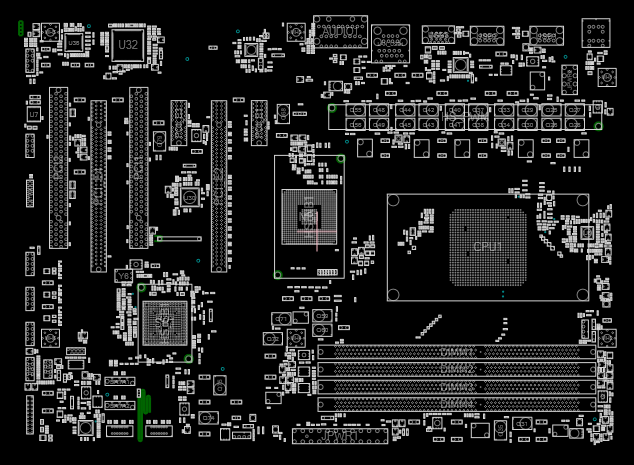 MSI MS-7693 REV 3.1 - BoardView (.CAD)