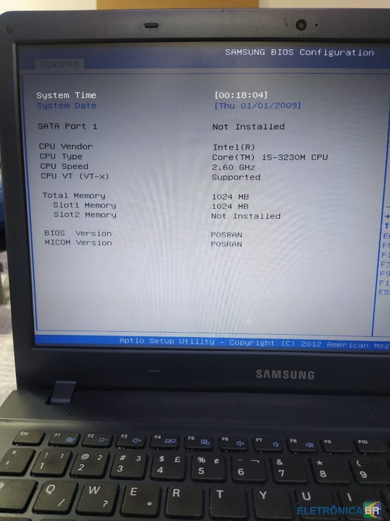 Прошивка bios samsung rv510