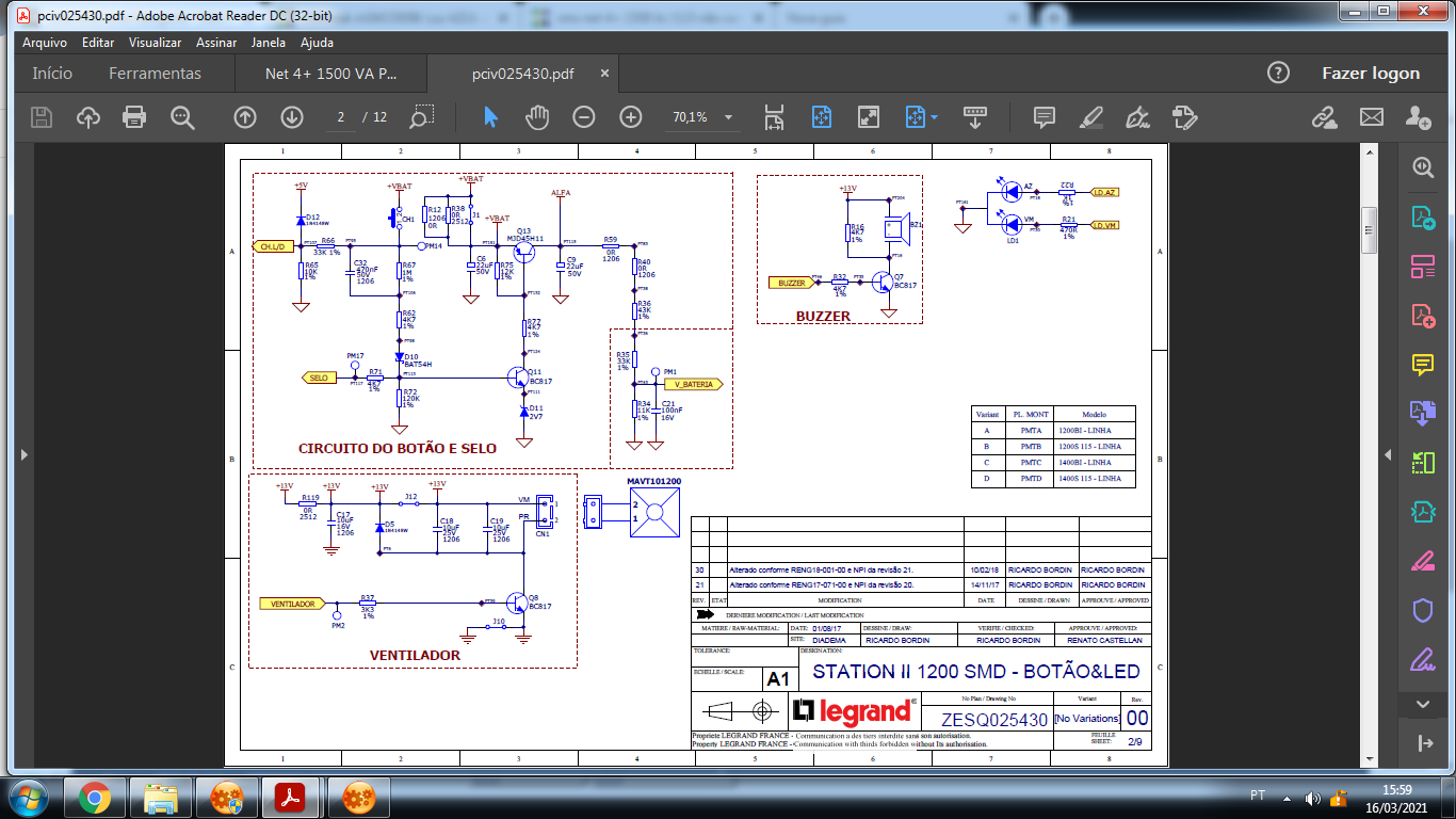 Station II 1200 SMD-pciv025430