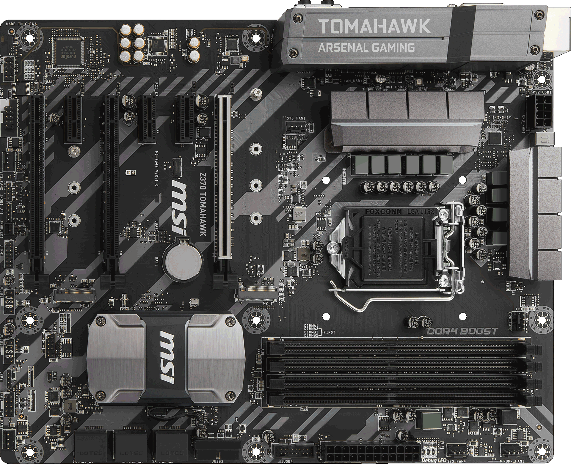 MSI Z370 TOMAHAWK