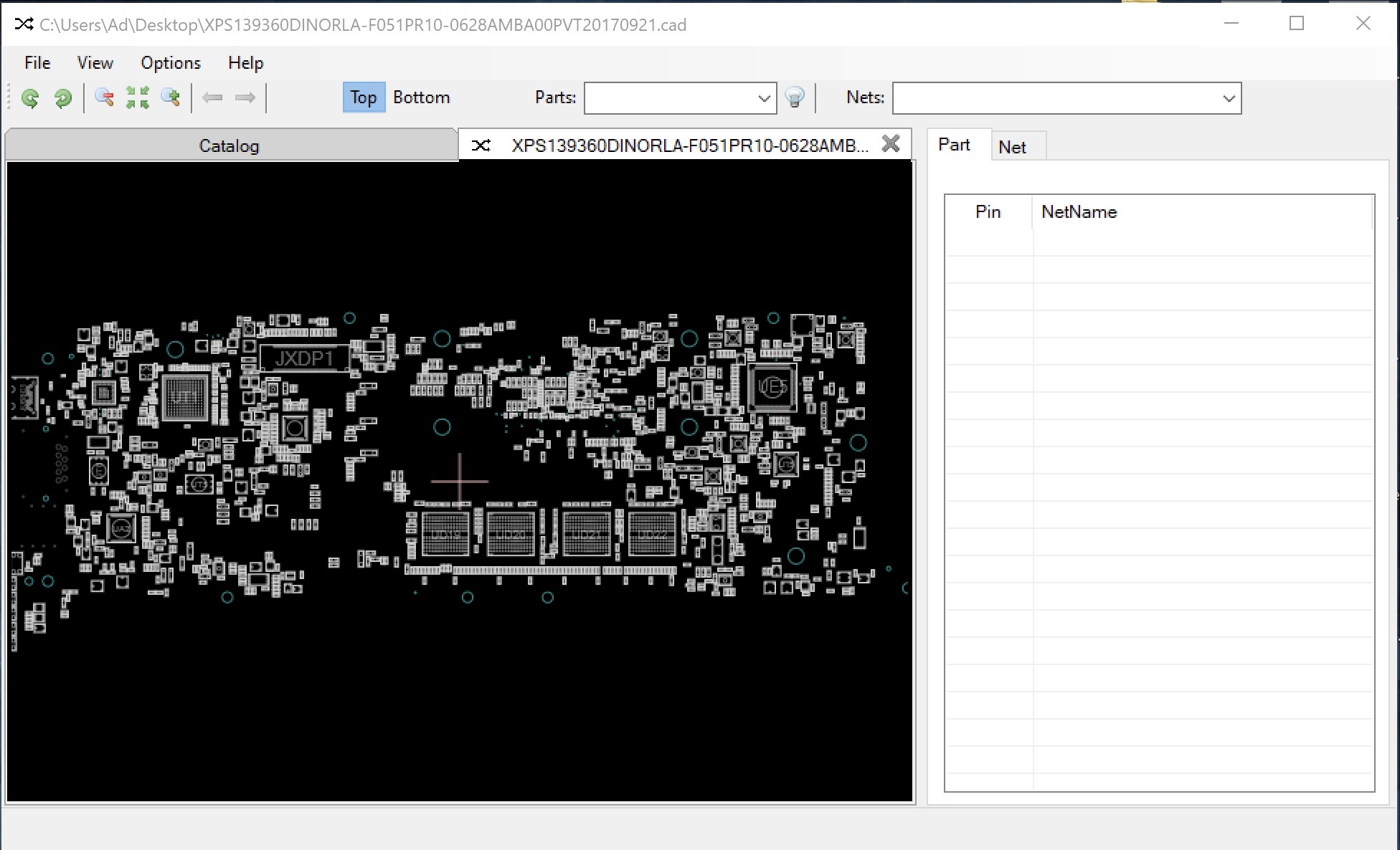 Dell XPS 13 9360 LA-F051P boardview