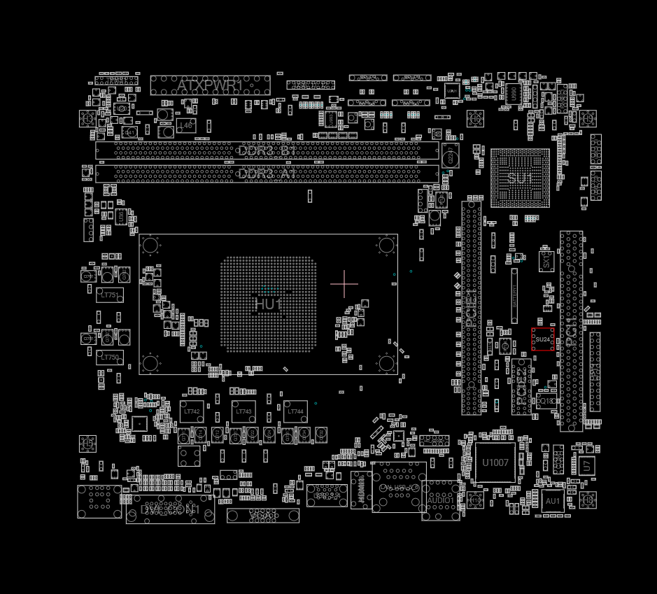 ASROCK FM2A68M-HD+ REV 1.03 (BOARDVIEW)