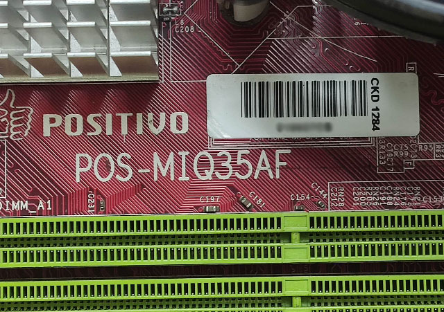 Bios da Placa Mãe Positivo POS-MIQ35AF