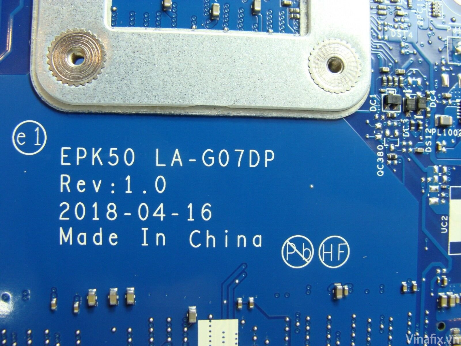 HP 15t-da0000 EPK50 LA-G07DP bios + ec