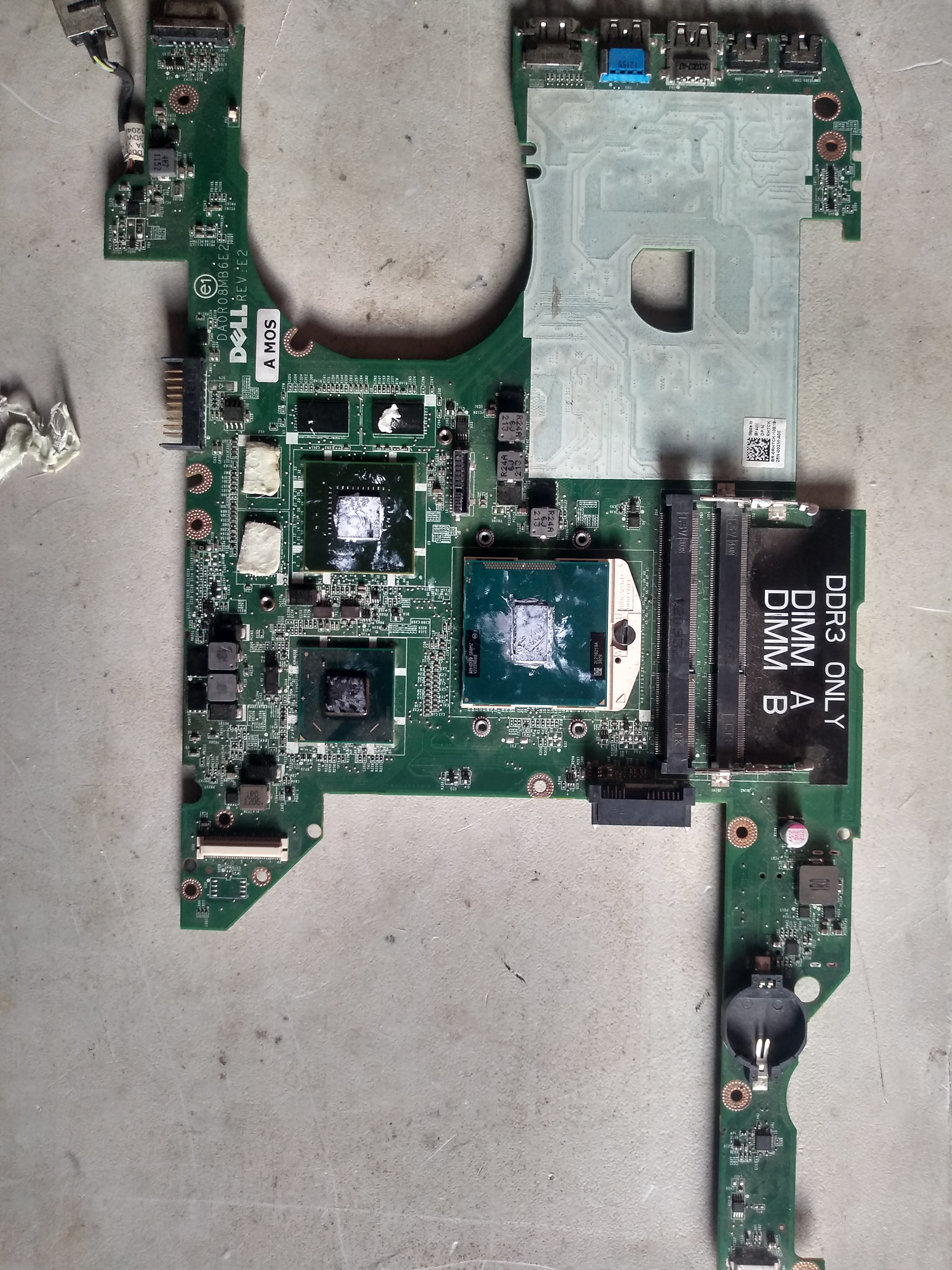 Dell 14R 5420- DA0R08MB6E2 board e esquema