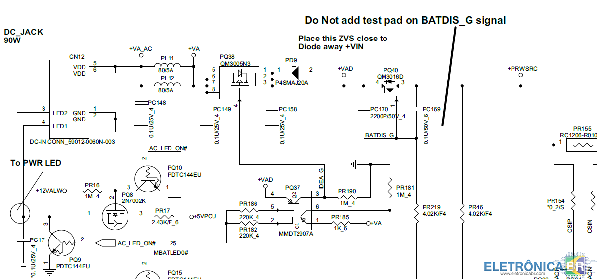 HP G4-2270br - R33 - DA0R33MB6F0 REV F - Em curto