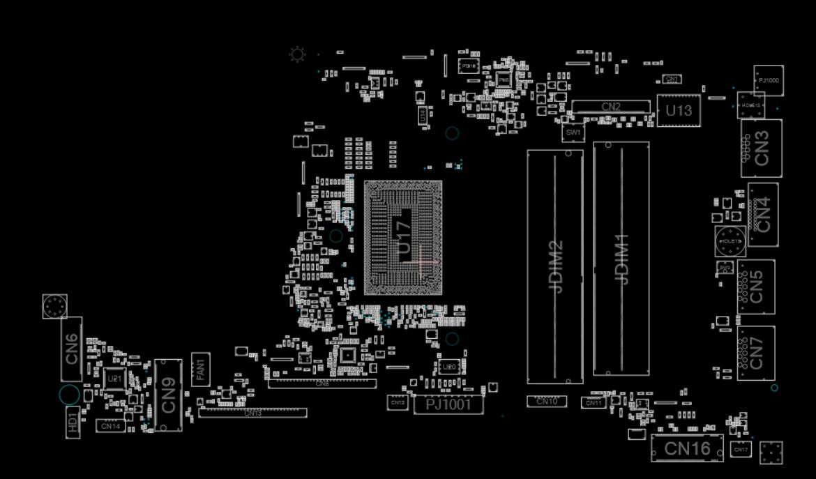 BoardView Acer aspire a314-35 Quanta Z8y  DA0Z8YMB8F0 REV. f