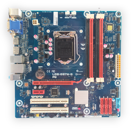 Placa Mãe Daten - Log-Q87m-G(Pg) 16Mb.