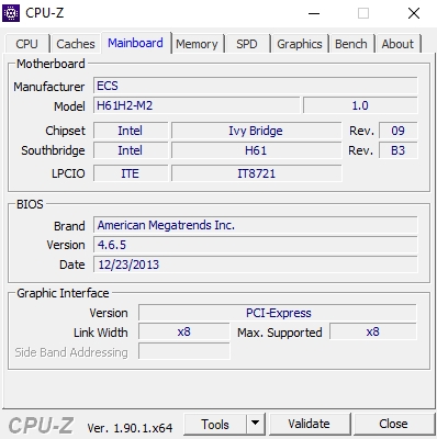 BIOS ECS-H61H2-M2