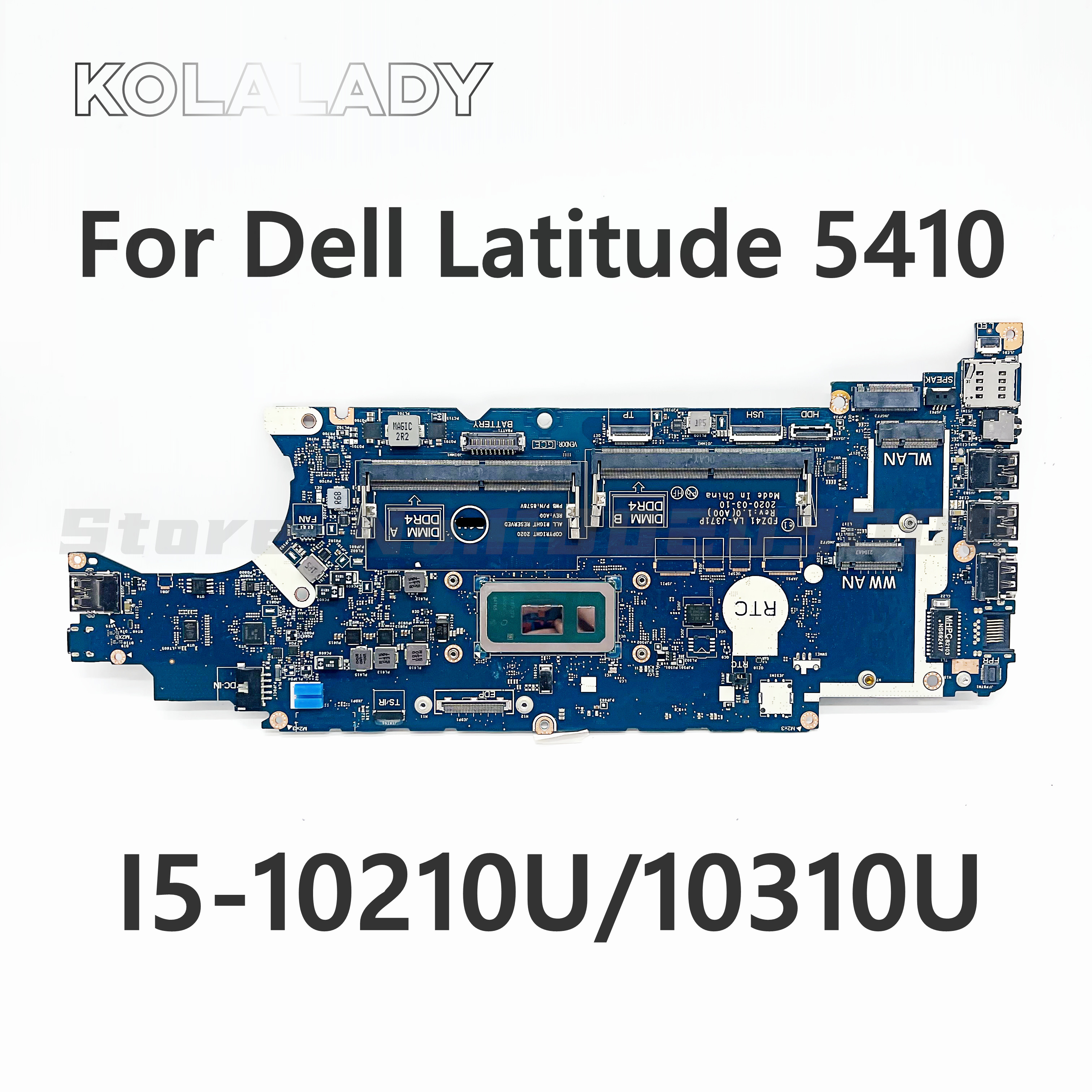 Dell Latitude 5410 la-e371p i5-10610U 1.8GHz