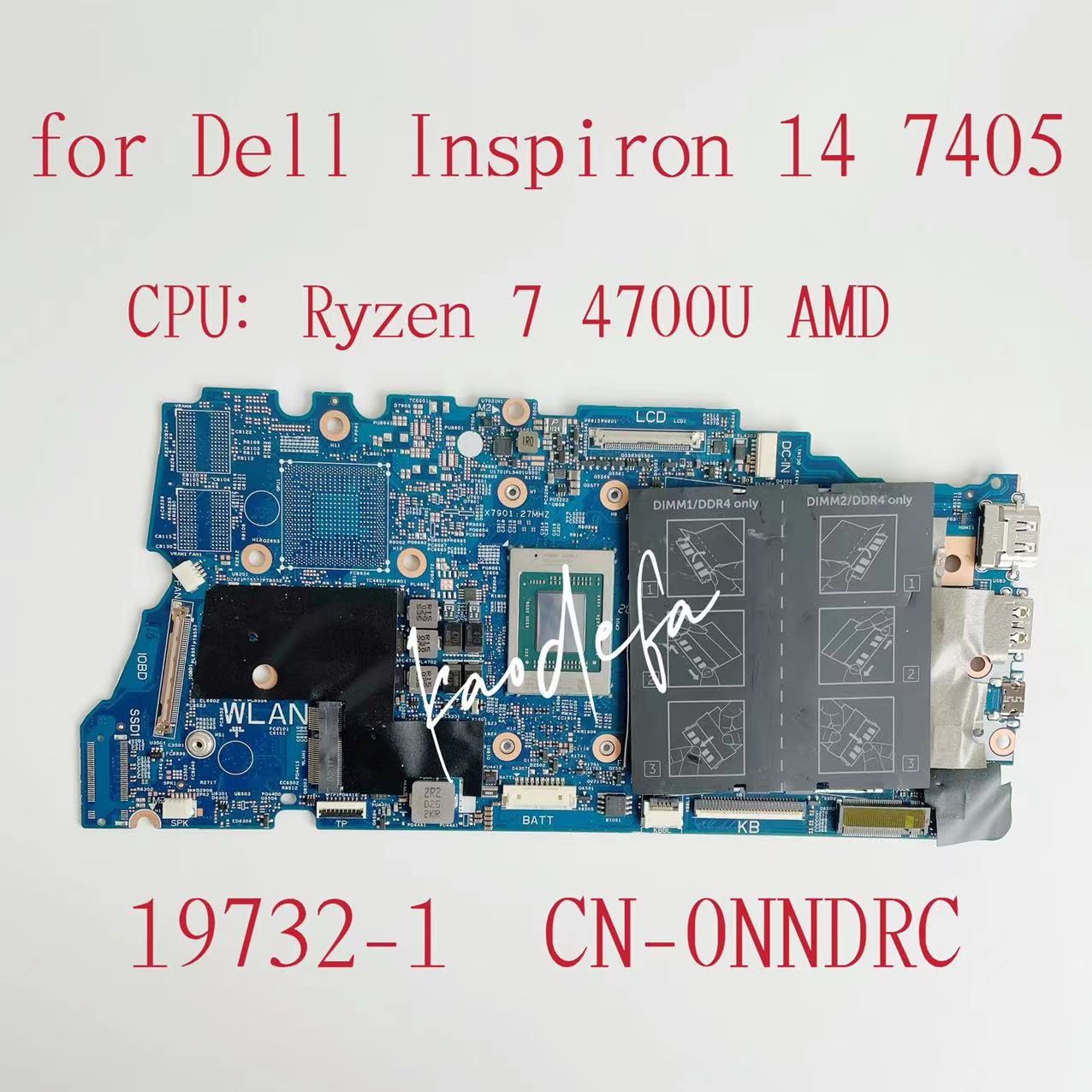 Dell Inspiron 7405 amd  HELLCAT 14 MS AMD  19732-1 W25Q128FW