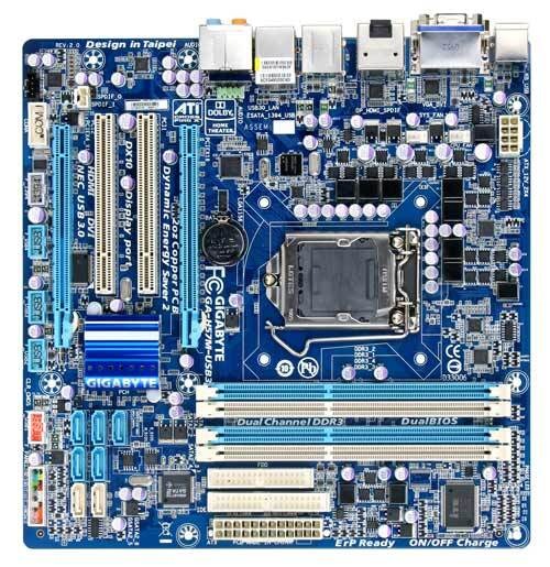 GIGABYTE GA-H57M-USB3 REV. 1.01 REV. 2.01 - Esquema Elétrico