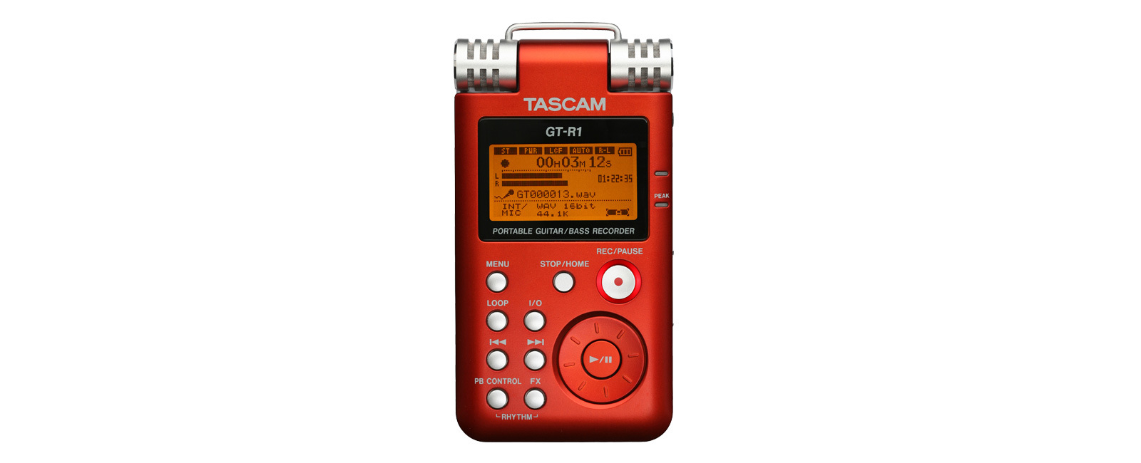 Firmware do gravador TASCAM GT-R1