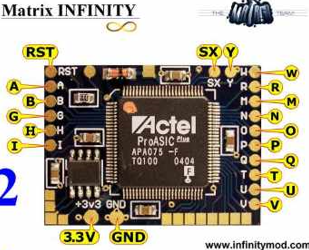 Esquema ModChip Matrix INFINITY PlayStation 2