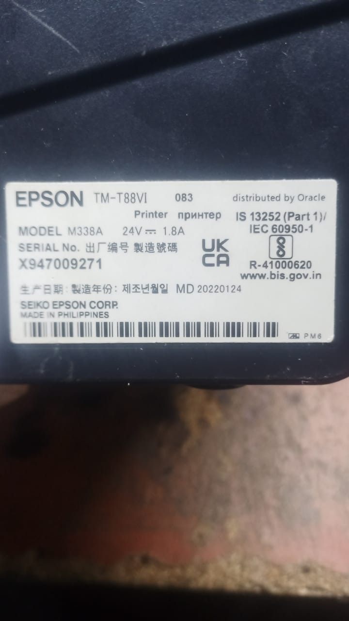 Mais informações sobre "epson tm-t88vi modelo m338a arquivo bin versao3.05b"