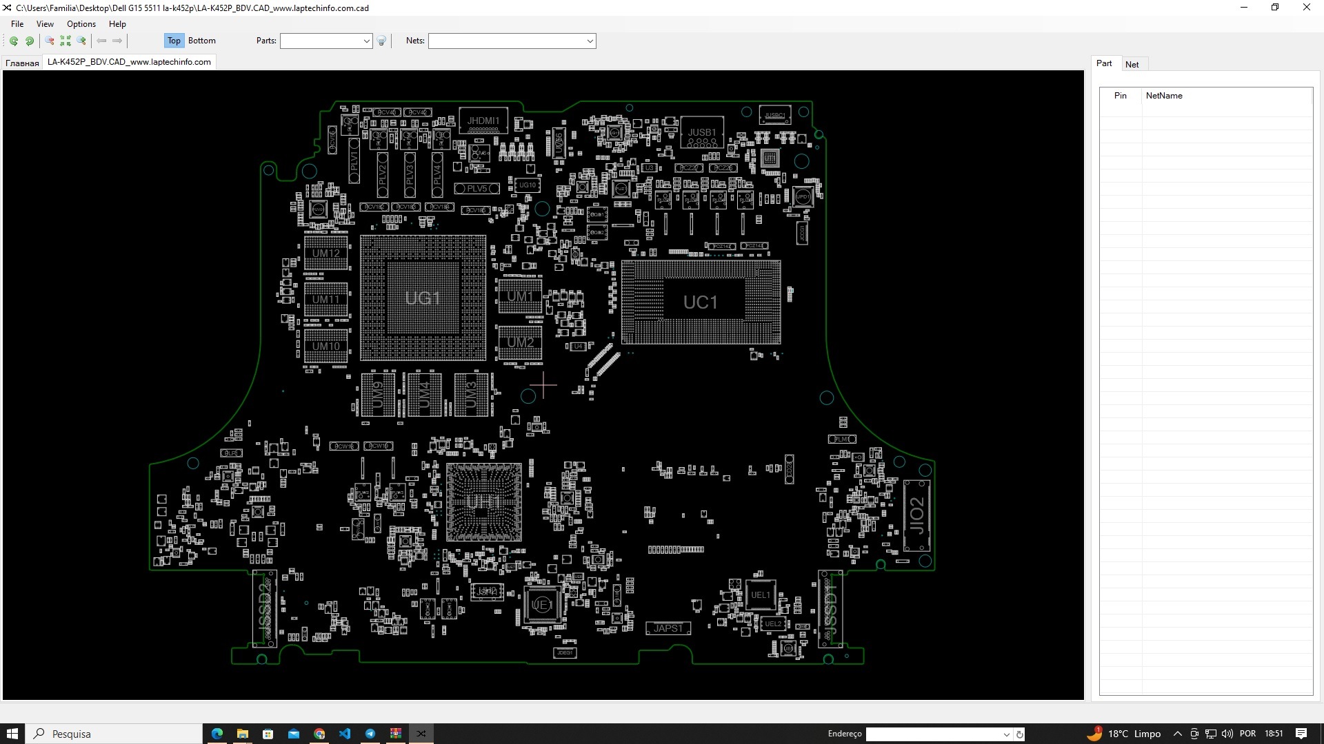 Dell G15 5511 la-k452 Boardview