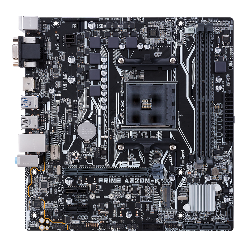 BIOS PLACA MÃE ASUS PRIME A320M-K