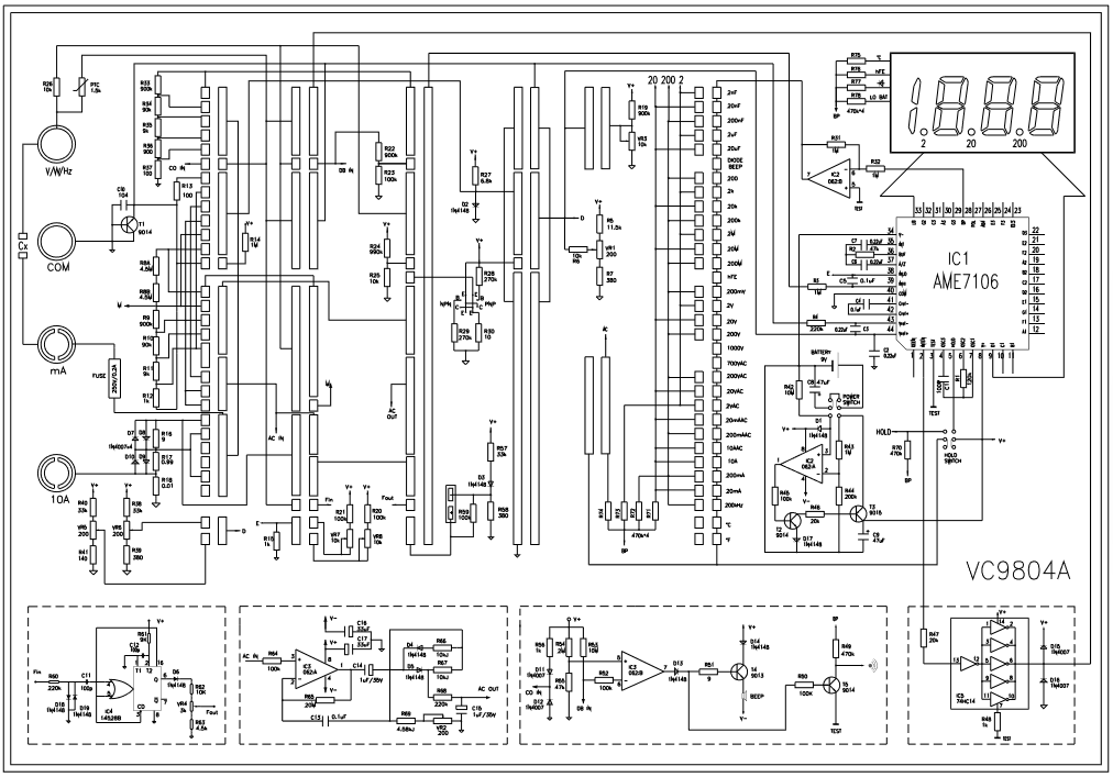 Multimetro Minipa ET-2042C