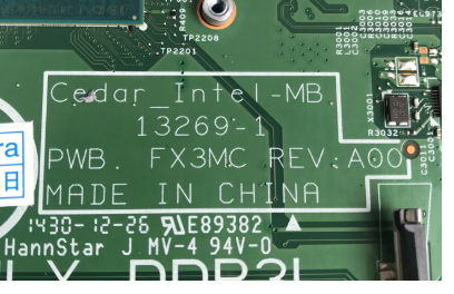 Mais informações sobre "DELL Inspiron 3442/ CEDAR_INTEL-MB 13269-1 FX3MC REV:A00"