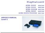 Mais informações sobre "SERVICE MANUAL - PlayStation®2 3000 Series"