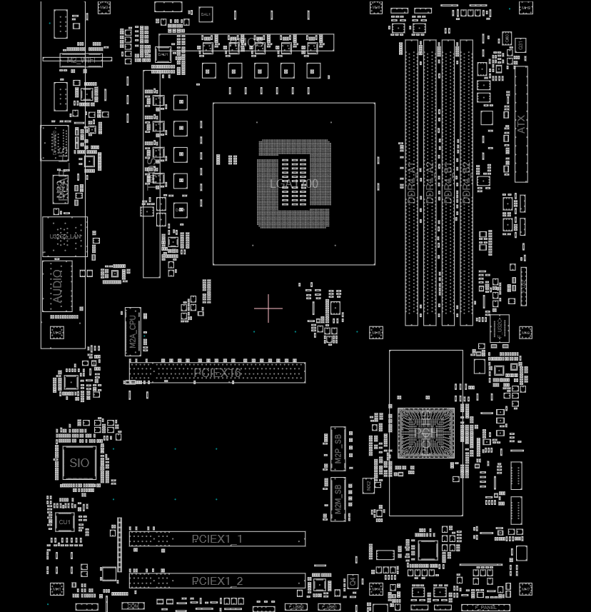 Mais informações sobre "GIGABYTE B660 GAMING X AX - BoardView"