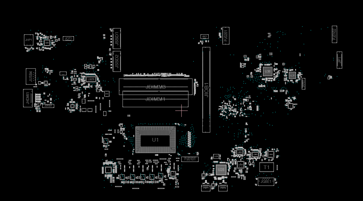 Mais informações sobre "Lenovo ThinkPad P17 Gen 1 - GP540/GP740 NM-C651 - BoardView"