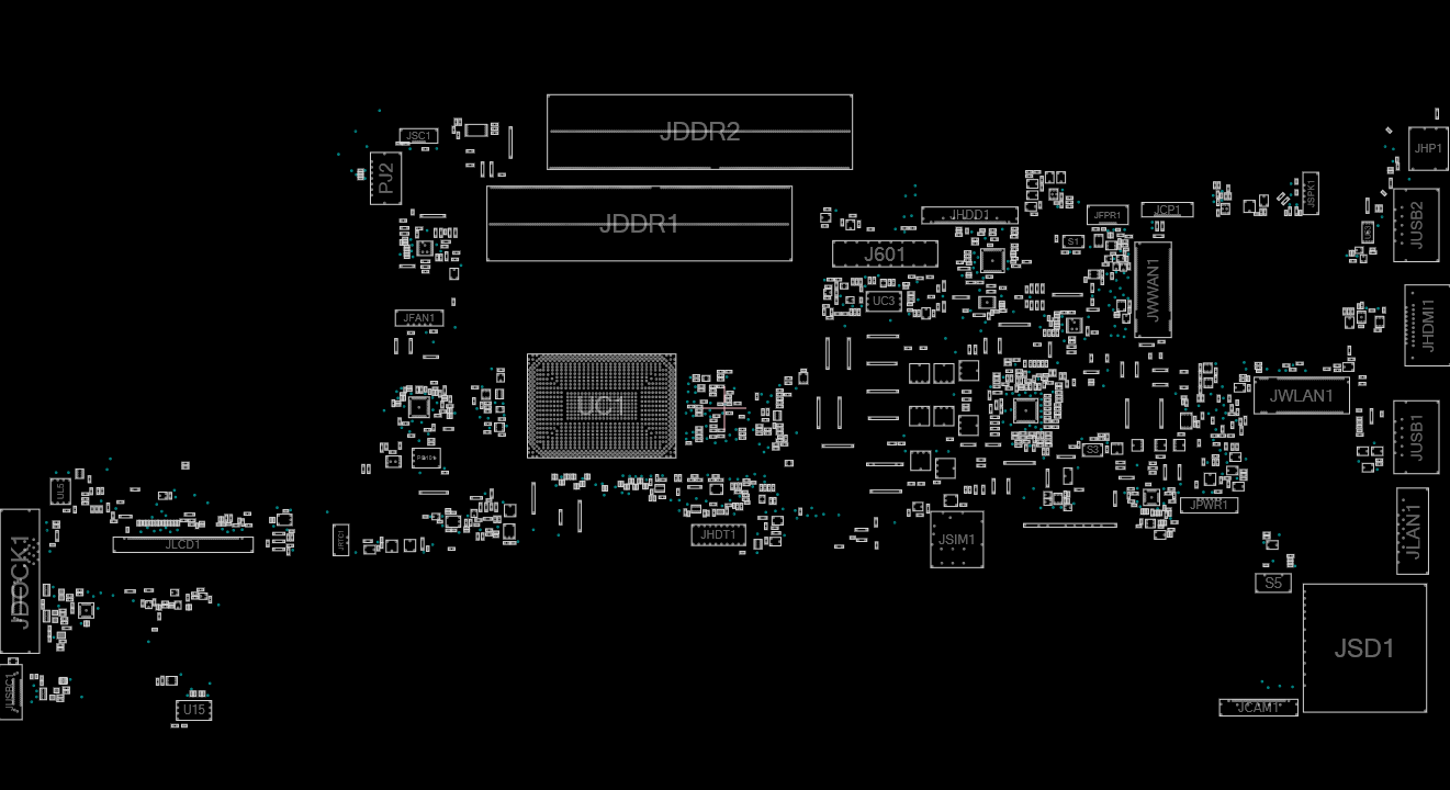 Lenovo ThinkPad A485 T485 - EA481 NM-B711 - BoardView