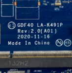 Mais informações sobre "Dell Latitude 5420 - GDF40 LA-K491P"