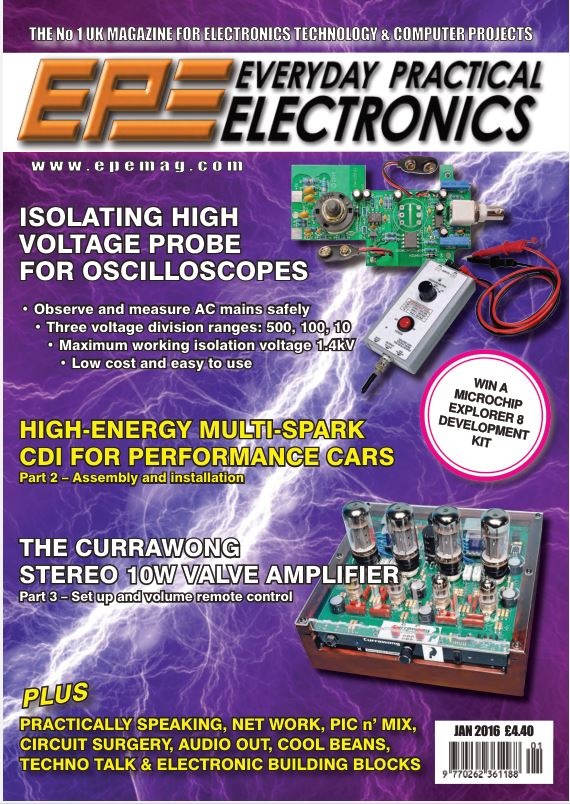 Revista “Everyday Practical Electronics”  01/2016