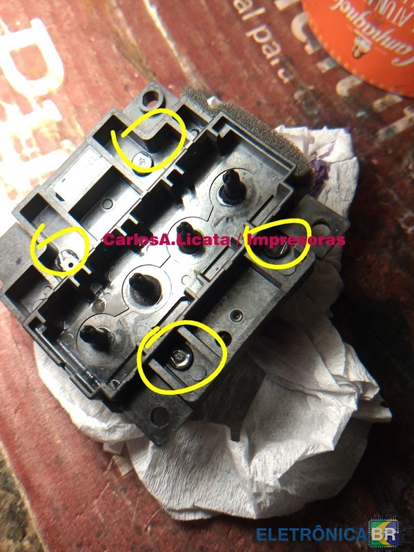 cabezales Epson linea L / falla de impresion