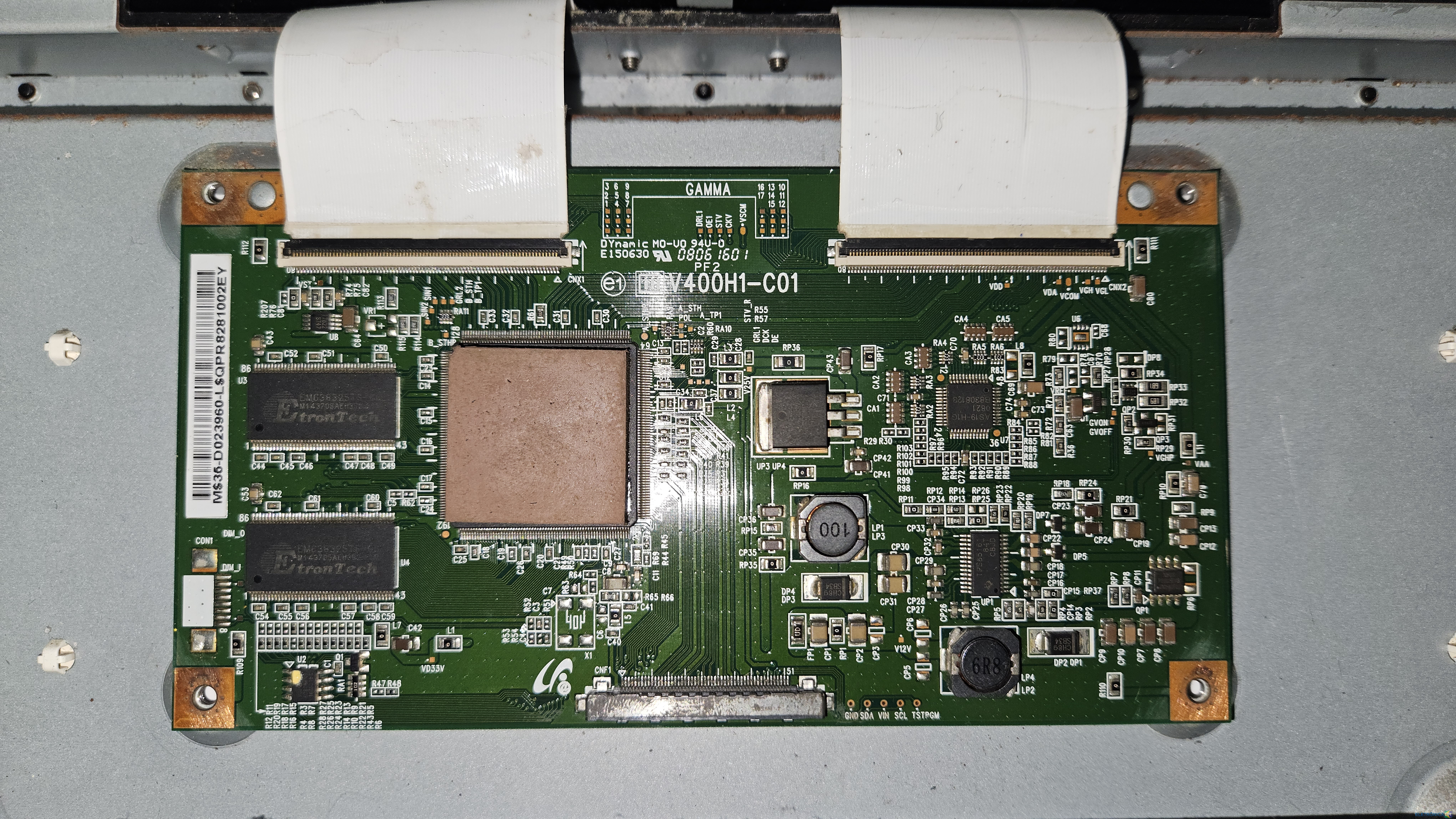 Tv Samsung LN40B530P2M modificar T-con